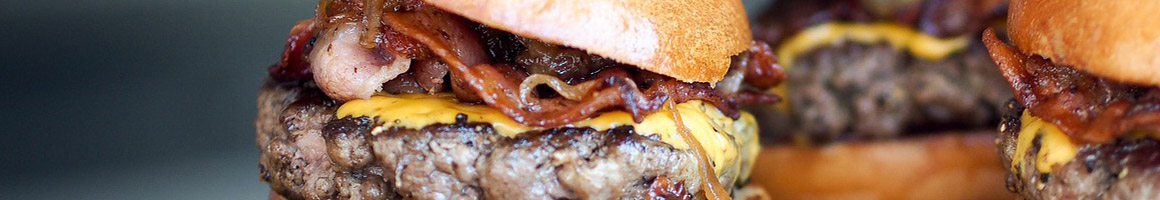 Eating Barbeque Burger Hot Dog at Pok-E-Joe's restaurant in Lynchburg, VA.